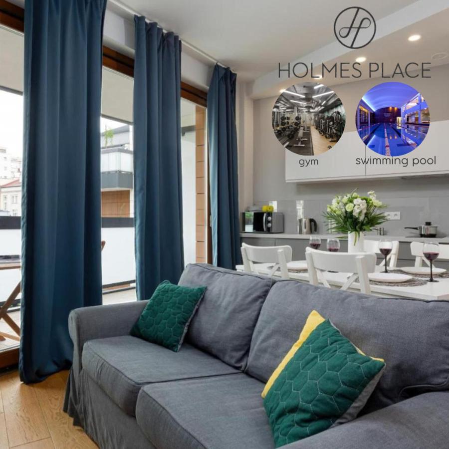 وارسو Modern Apartment With Pool Near Golden Terraces المظهر الخارجي الصورة